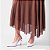 Vestido Midi Em Tule Assimétrico Com Franzidos - Imagem 3