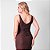 Vestido Midi Regata Em Tule Com Franzidos - Imagem 3