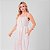 Vestido Midi Bordado Com Alça Trançada E Cordão - Imagem 6