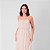 Vestido Midi Bordado Com Alça Trançada E Cordão - Imagem 8