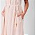Vestido Midi Bordado Com Alça Trançada E Cordão - Imagem 9