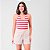 Regata Frente Única Listrada Feminina - Imagem 10