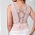 Regata Com Textura E Renda Nas Costas Feminina - Imagem 9