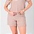 Short Com Elástico E Bolsos Com Pespontos Feminino - Imagem 1