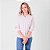 Camisa Listrada Manga Longa com Elastano Feminina - Imagem 11
