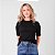 Blusa Decote Redondo Manga Curta Feminina - Imagem 4