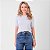Blusa Decote Redondo Manga Curta Feminina - Imagem 6