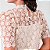Blusa Renda Com Manga E Gola Feminina - Imagem 5