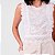 Blusa Sem Manga Com Detalhe Bordado E Renda Feminina - Imagem 8