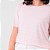 Blusa Decote Redondo Listrada Com Elastano Feminina - Imagem 2