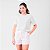 Blusa Decote Redondo Listrada Com Elastano Feminina - Imagem 8