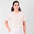 Blusa Decote Redondo Listrada Com Elastano Feminina - Imagem 15