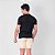 Camiseta Gola Redonda Texturizada Masculina - Imagem 4
