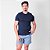 Short Em Linho Cós Elástico Com Cordão Masculino - Imagem 4