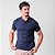 Polo Texturizada Com Detalhe Em Contraste Masculina - Imagem 3