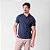 Polo Texturizada Com Detalhe Em Contraste Masculina - Imagem 1