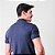 Polo Texturizada Com Detalhe Em Contraste Masculina - Imagem 5