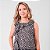 Blusa Sem Manga Com Babados Estampa Liberty Feminina - Imagem 4