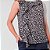 Blusa Sem Manga Com Babados Estampa Liberty Feminina - Imagem 5