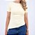 Blusa Manga Curta Assimétrica Feminina - Imagem 11