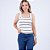 Regata Listrada Com Picueta Feminina - Imagem 1