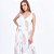 Vestido Longo Bordado Decote V Com Faixa Feminino - Imagem 13