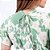 Vestido Longo Manga Curta Com Lastex Estampa Floral - Imagem 5