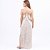 Vestido Midi Bordado Alça Trançada Com Amarração - Imagem 16