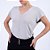 Blusa Tricot Decote V Ampla com Nervura Feminina - Imagem 15