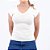Blusa Tricot Manga Curta Sem Cava Feminina - Imagem 19