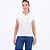 Blusa Tricot Manga Curta Sem Cava com Gola Polo Feminina - Imagem 5