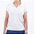 Blusa Tricot Manga Curta Sem Cava com Gola Polo Feminina - Imagem 6