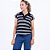 Blusa Tricot Manga Curta Sem Cava com Gola Polo Feminina - Imagem 8