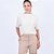 Blusa Tricot Canelado Manga Morcego Feminina - Imagem 4