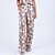 Calça Pantalona Estampada com Bolsos Feminina - Imagem 9
