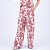 Calça Pantalona Estampada com Bolsos Feminina - Imagem 15