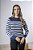 Blusa Tricot Listrado Navy Feminina - Imagem 4