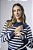 Blusa Tricot Listrado Navy Feminina - Imagem 7