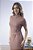 Vestido Midi Texturizado com Detalhe na Cintura - Imagem 9