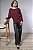 Blusa Tricot Feminina Ampla Manga Morcego - Imagem 7