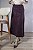 Saia Midi em Suede com Pence Lateral - Imagem 13