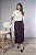 Saia Midi em Suede com Pence Lateral - Imagem 17