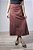Saia Midi em Suede com Pence Lateral - Imagem 7