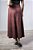 Saia Midi em Suede com Pence Lateral - Imagem 12