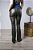 Calça Flare Feminina Resinada com Elastano 5 Bolsos - Imagem 7