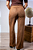 Calça Reta Feminina em Suede com Elastano 5 Bolsos - Imagem 2