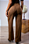 Calça Reta Feminina em Suede com Elastano 5 Bolsos - Imagem 5