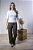 Calça Reta Feminina em Suede com Elastano 5 Bolsos - Imagem 7