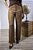 Calça Reta Feminina em Suede com Elastano 5 Bolsos - Imagem 1