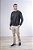 Blusa Masculina com Recortes Decote Redondo - Imagem 3